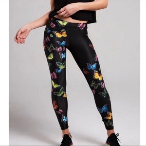 Terez Metamorphosis Butterfly Legging size M